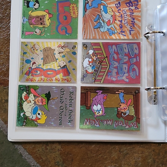Ren & Stimpy show VTG cards - Picture 2 of 3
